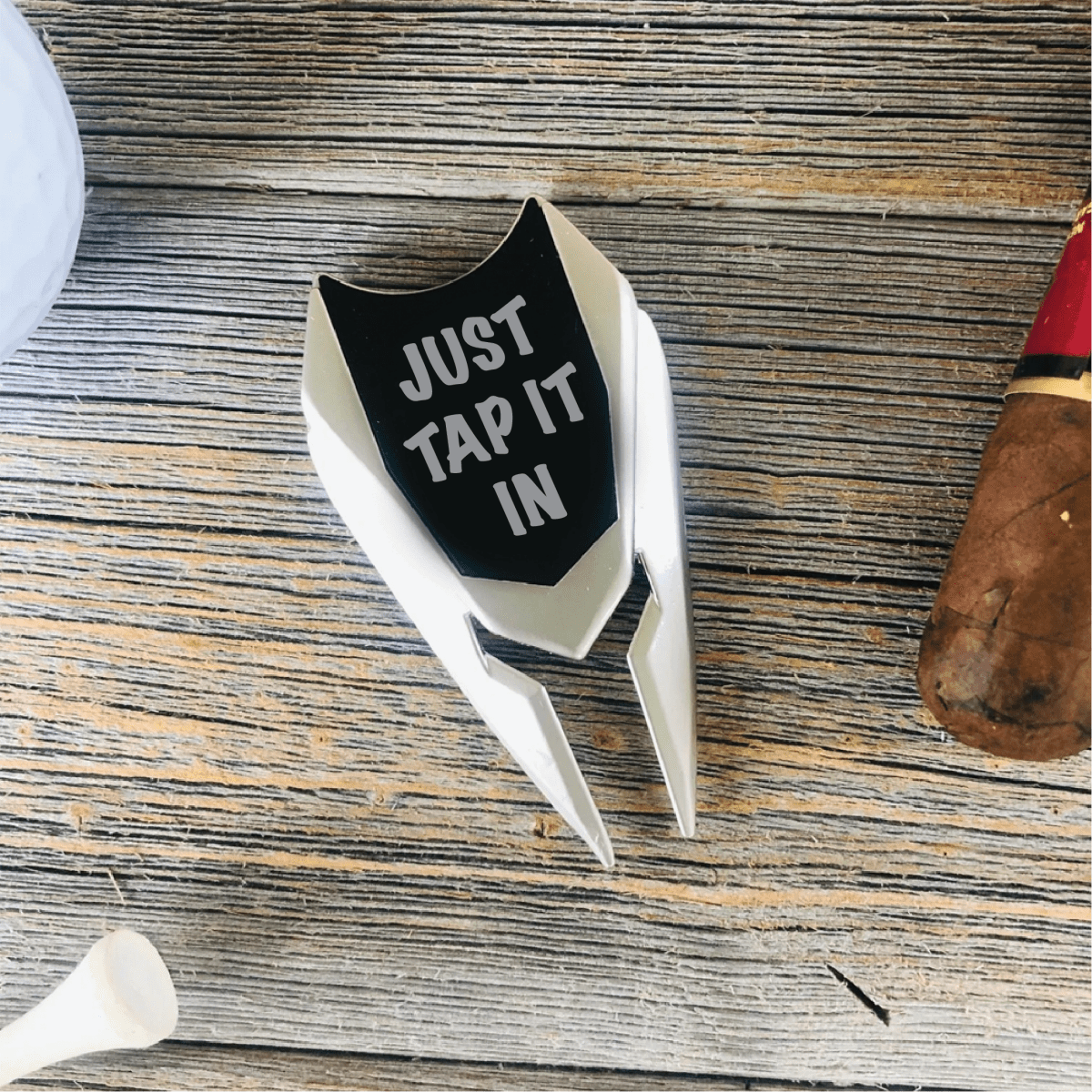 Unique Personalized Just Tap It In Divot Tool Customized Divot Tool Gifts for Men by Groovy Guy