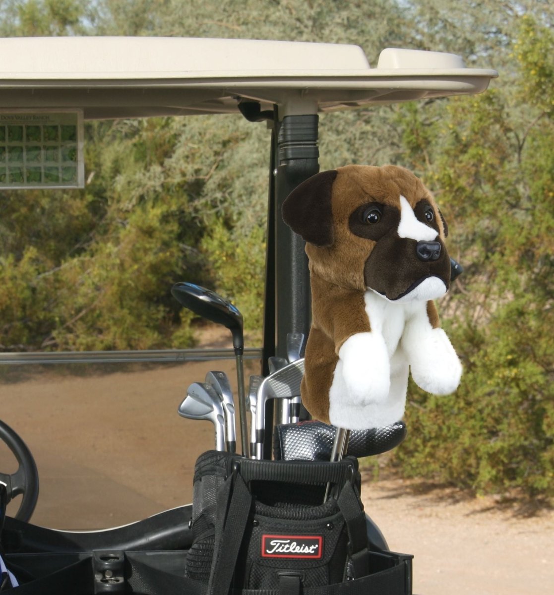 Unique Personalized Dog Breeds Golf Headcovers Customized Golf Head Covers Gifts for Men by Groovy Guy