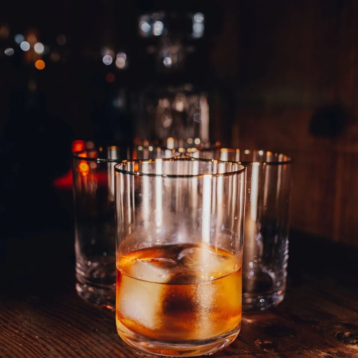 Unique Personalized Classy Custom Initial Decanter Set Customized Decanter Set Gifts for Men by Groovy Guy