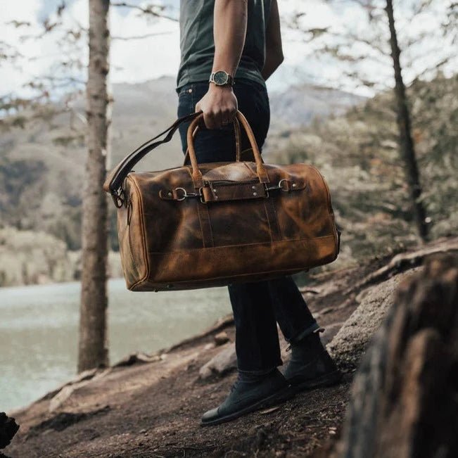 Unique Personalized Denali Duffel Customized Duffle Bag Gifts for Men by Groovy Guy