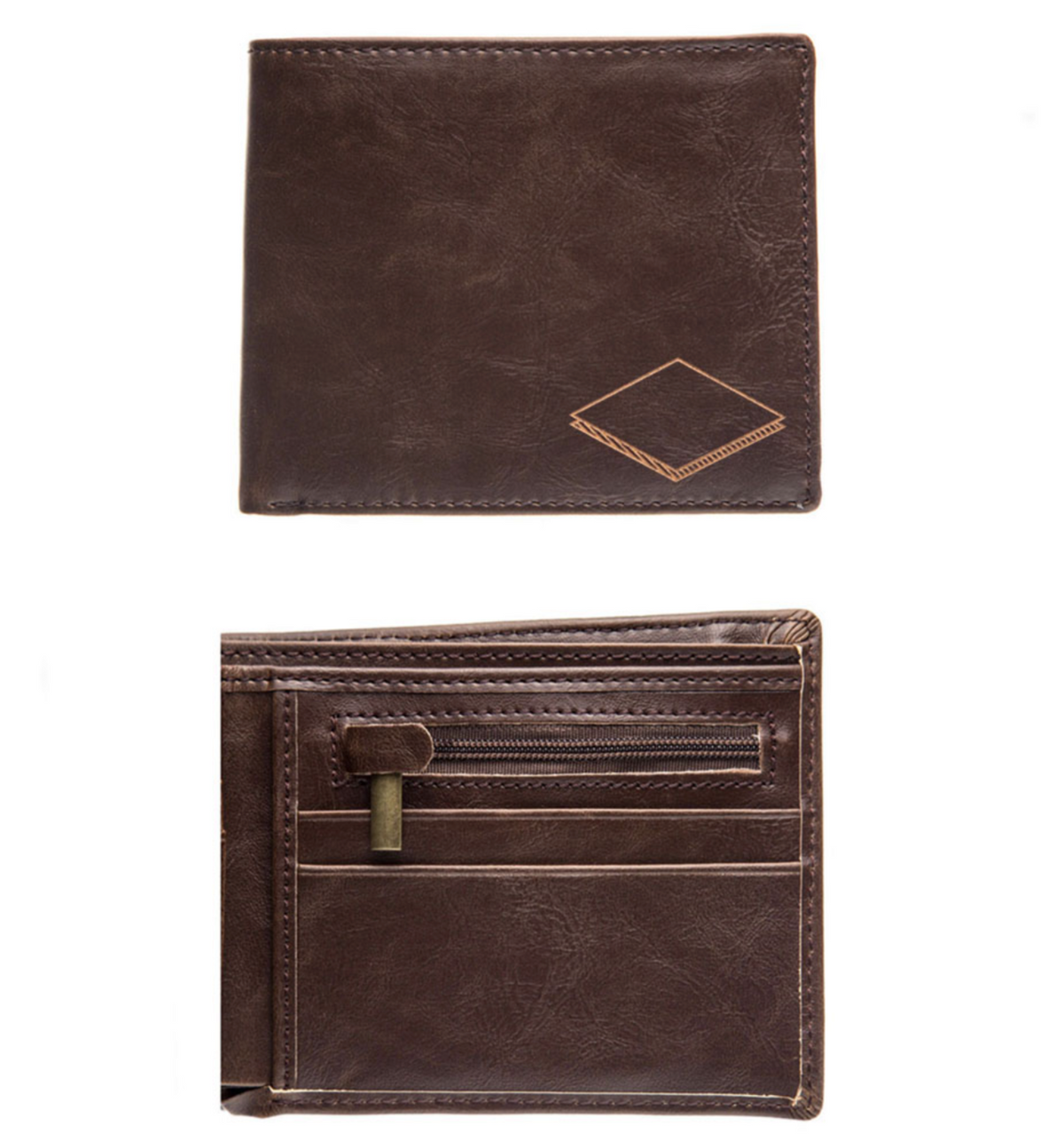The Keepsake Personalized Leather Wallet