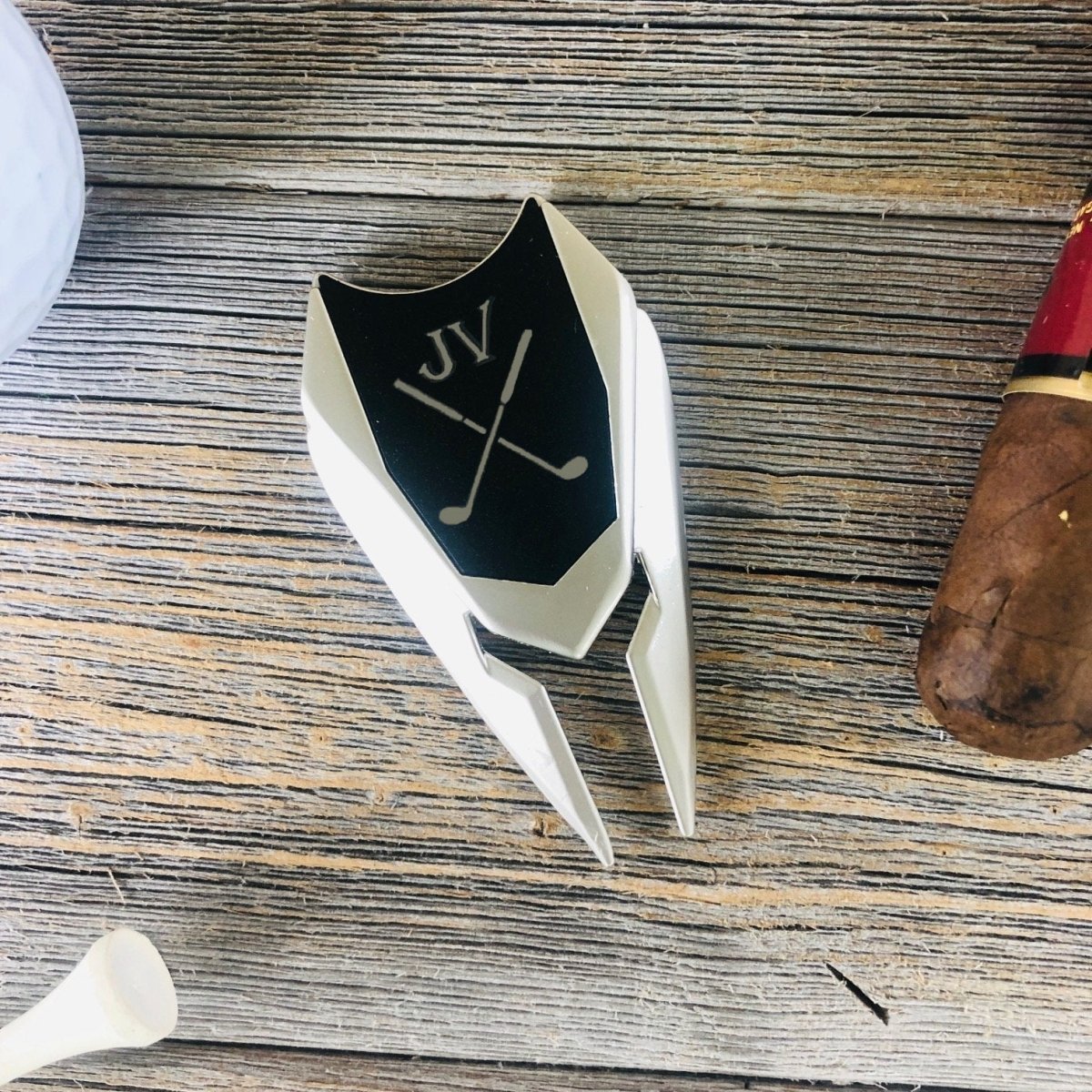 Custom Golf Divot Tool with Ball Marker - Groovy Guy Gifts