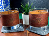Leather Wrapped Decanter & Whiskey Glasses