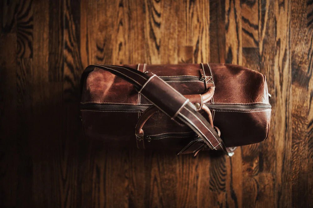 Unique Personalized Ultimate Day - tripper Duffel Customized Duffle Bag Gifts for Men by Groovy Guy