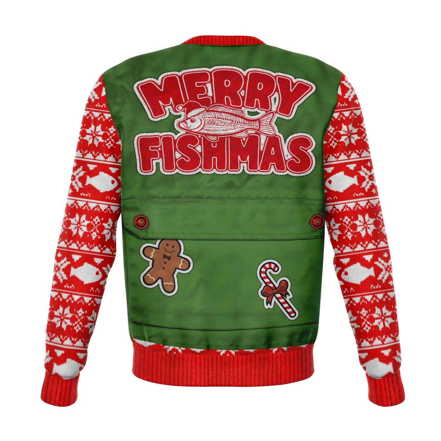 Ugly christmas fishing sweater hotsell