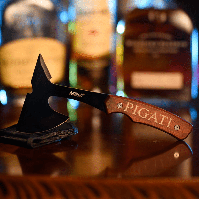 Unique Personalized Custom Engraved Hatchet Axe Customized Axes Gifts for Men by Groovy Guy
