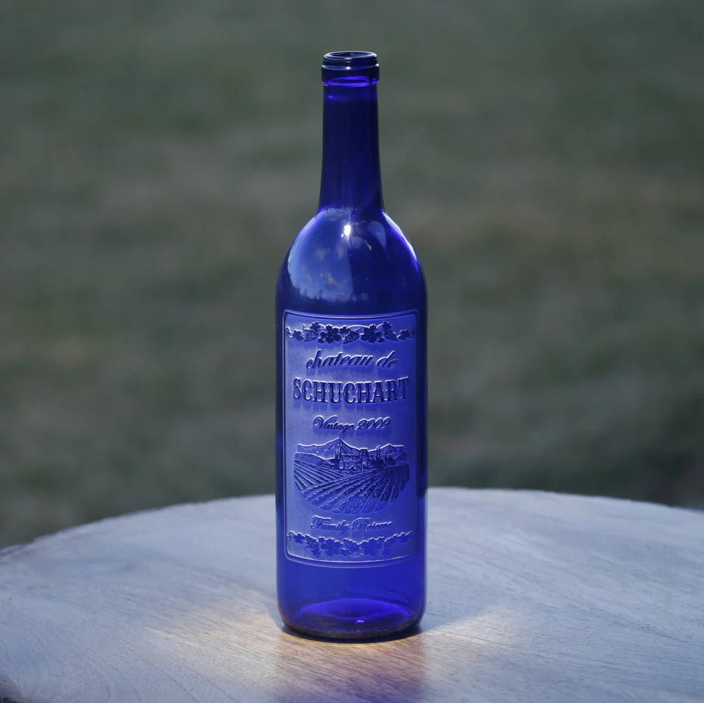 Unique Personalized Engraved Wine Bottle Customized wine Gifts for Men by Groovy Guy