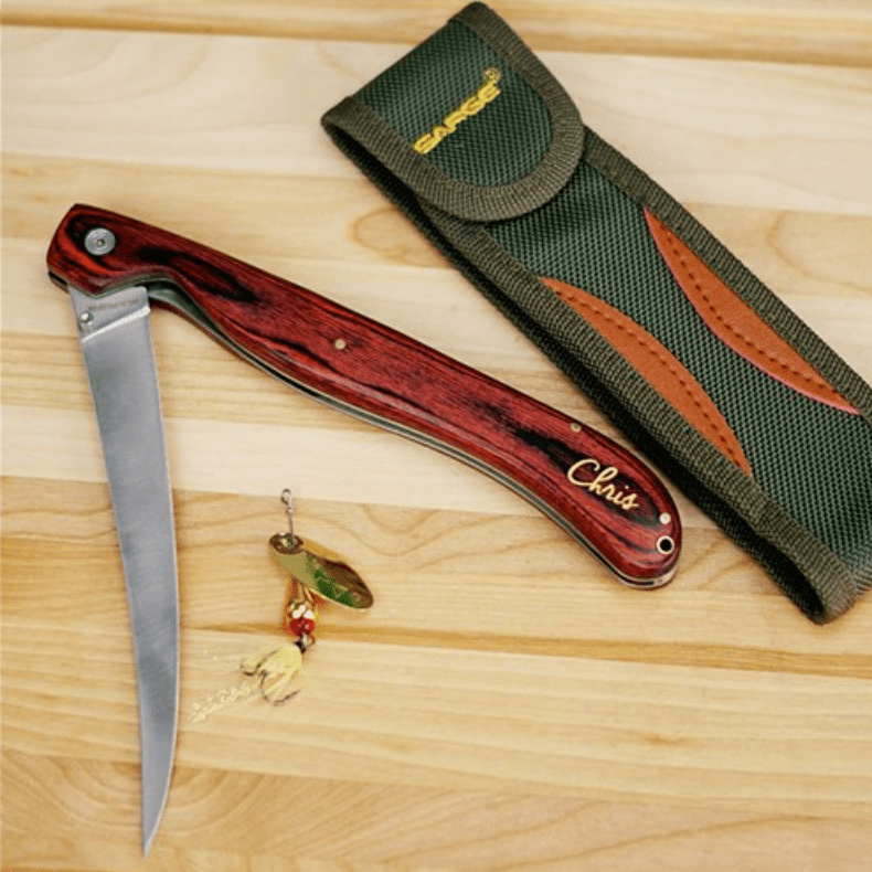 Unique Personalized Fisher's Friend Knife Customized Knife Gifts for Men by Groovy Guy