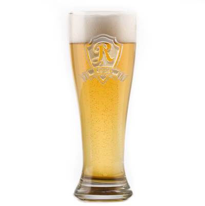 Engraved Beer Pilsner Glass