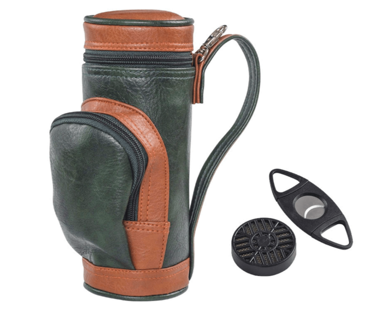 Unique Personalized Golf Bag Cigar Humidor Customized Golf Gifts for Men by Groovy Guy