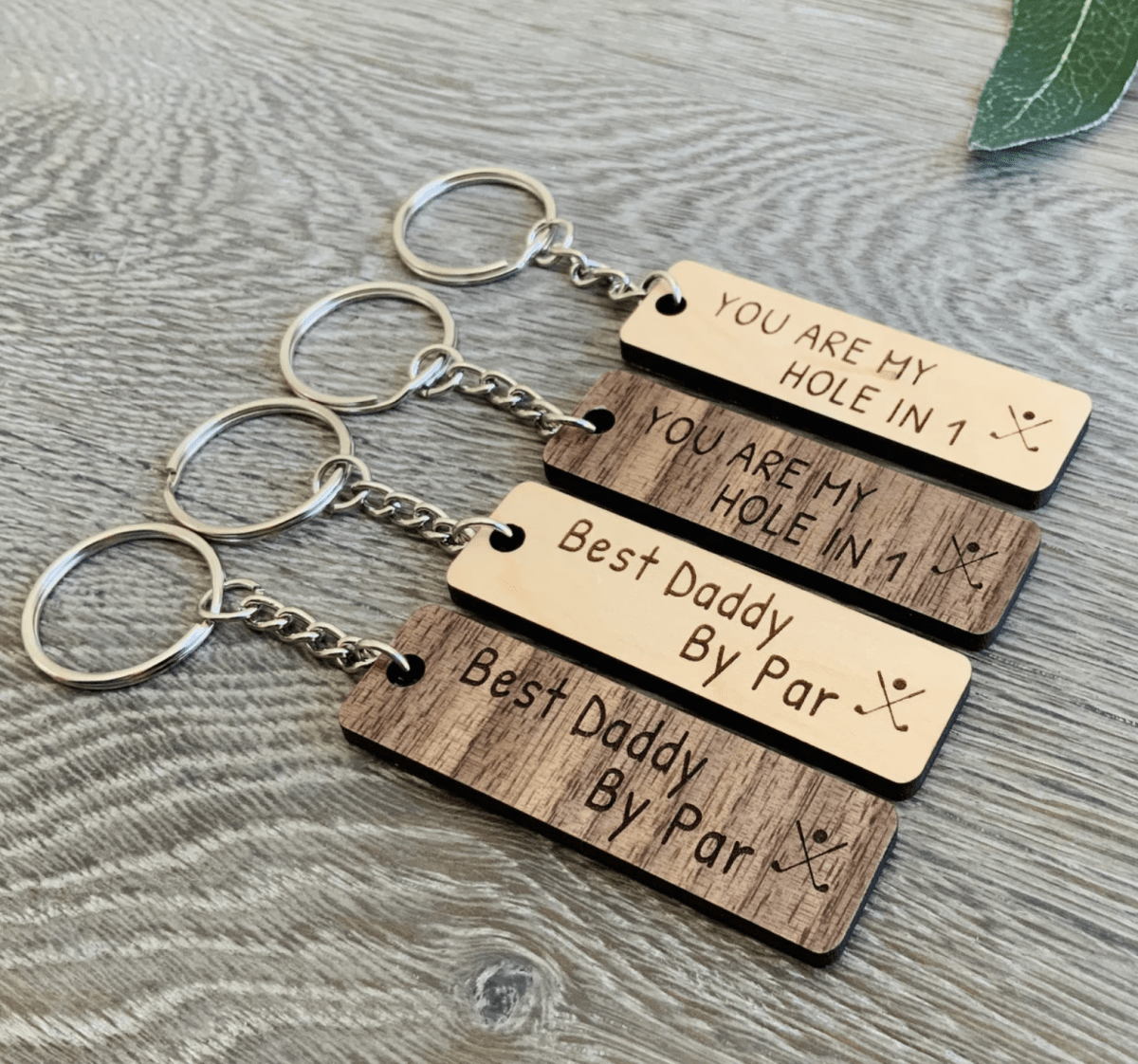 Hole In One Keychain