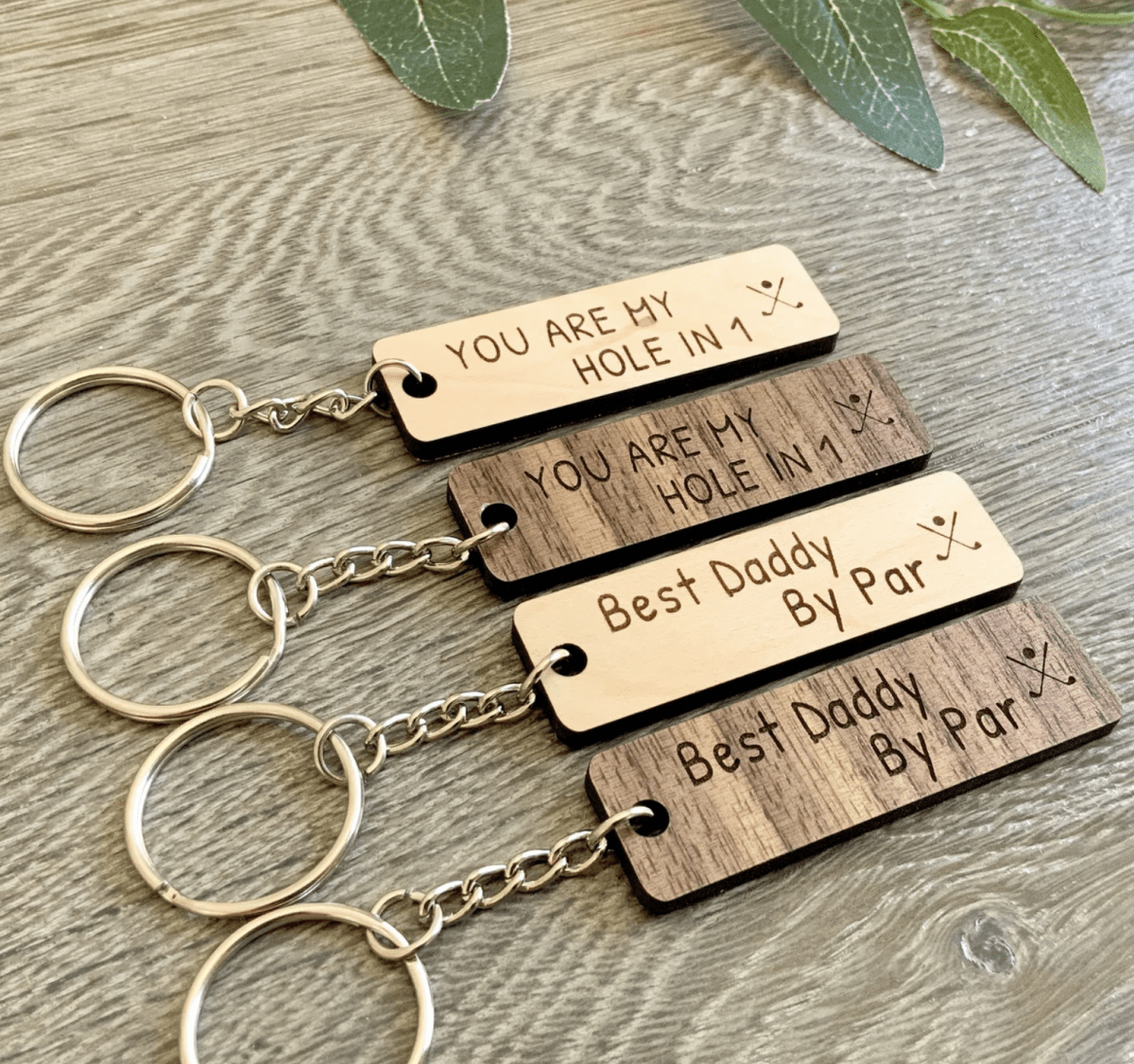 Hole In One Keychain