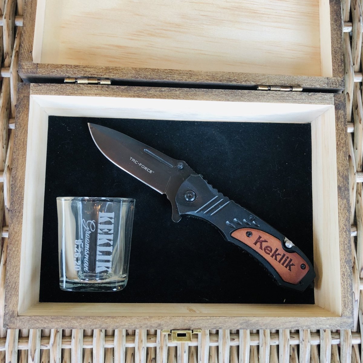 Unique Personalized Manly Magic Box Set Customized Groomsmen Gifts Gifts for Men by Groovy Guy