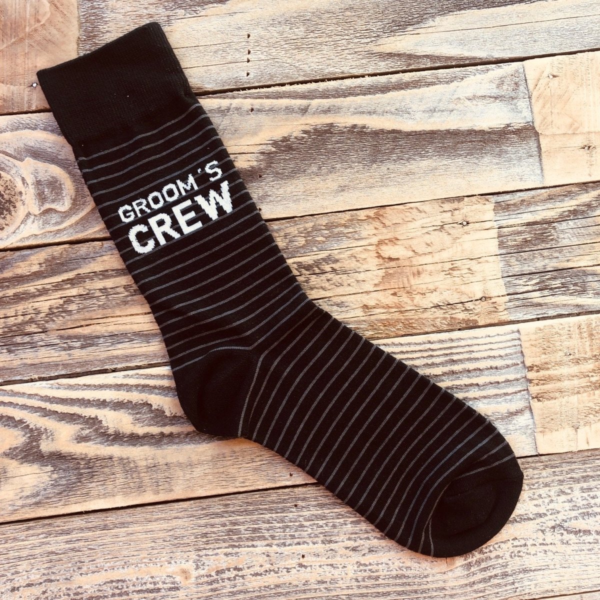 Groomsmen Black Socks