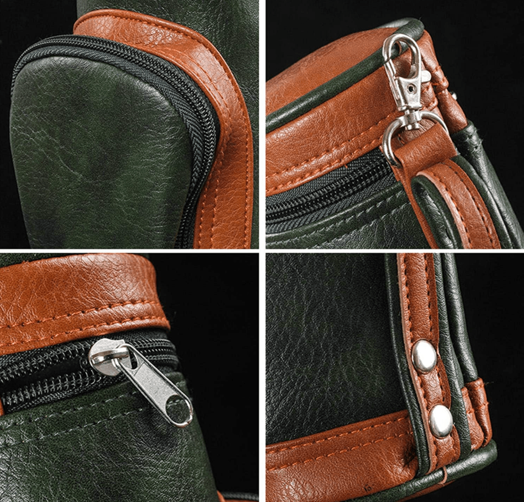 Unique Personalized Golf Bag Cigar Humidor Customized Golf Gifts for Men by Groovy Guy