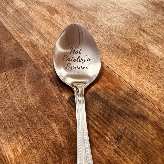 Unique Personalized Custom Personalized Spoon Customized Dad Gifts for Men by Groovy Guy
