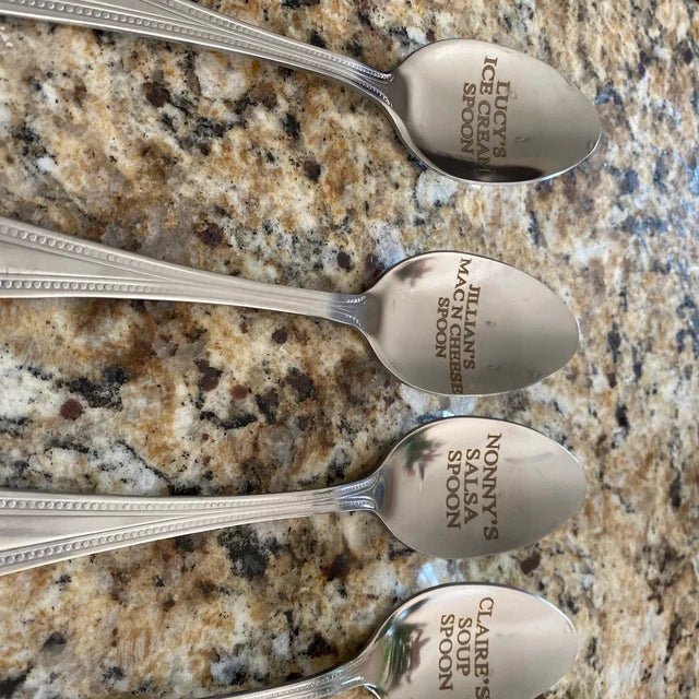 Unique Personalized Custom Personalized Spoon Customized Dad Gifts for Men by Groovy Guy