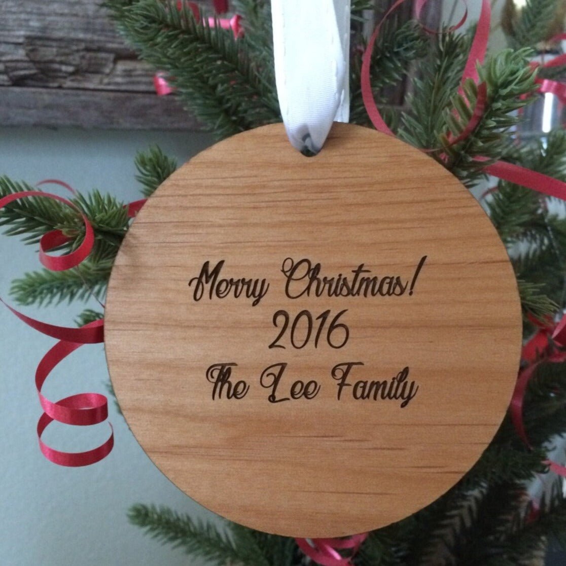 Unique Personalized Forever Family Ornament Customized Holiday Ornament Gifts for Men by Groovy Guy