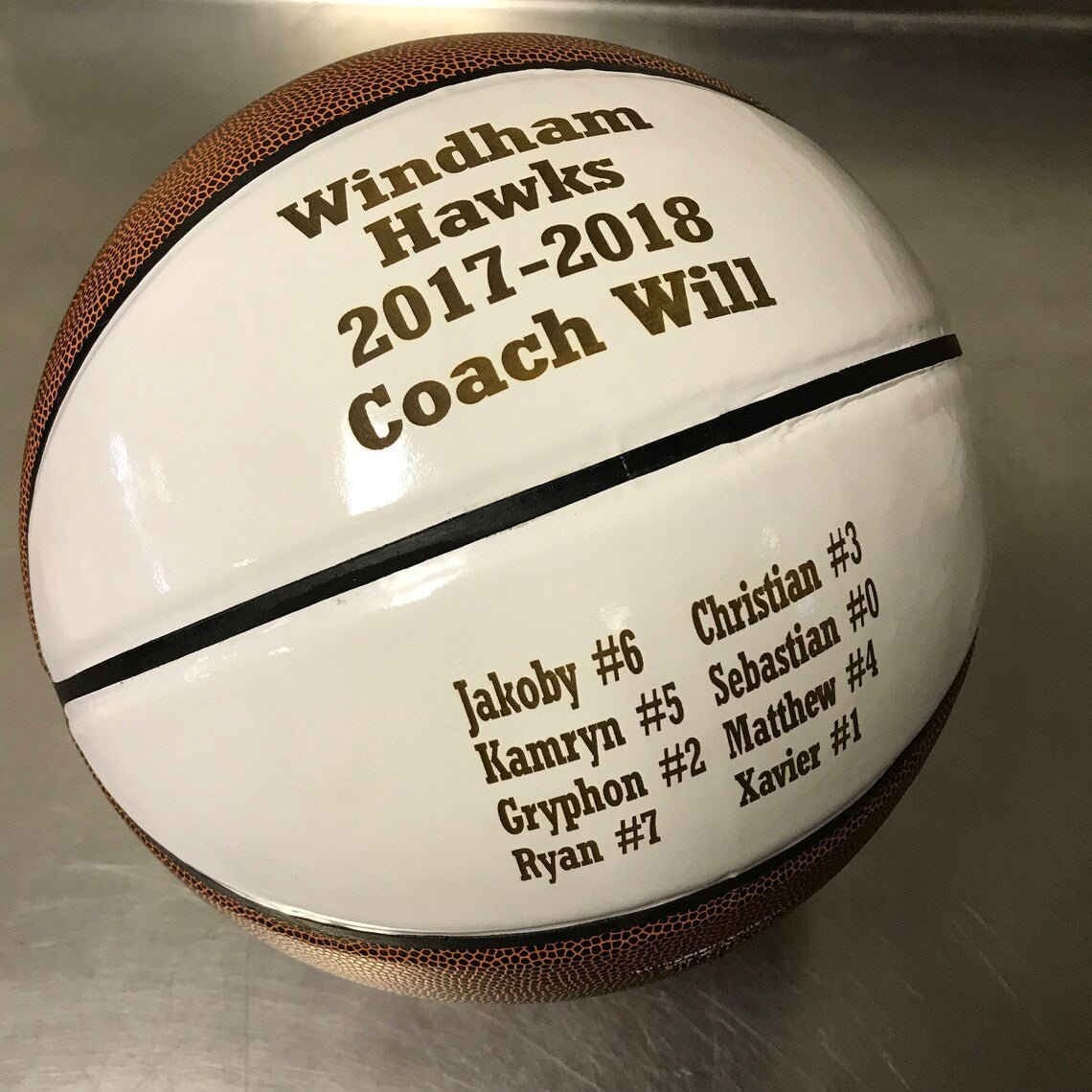 Unique Personalized Personalized Basketball Customized Gifts for Men by Groovy Guy