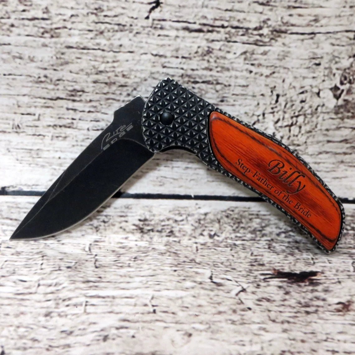 Unique Personalized Vintage Blade Customized Knife Gifts for Men by Groovy Guy