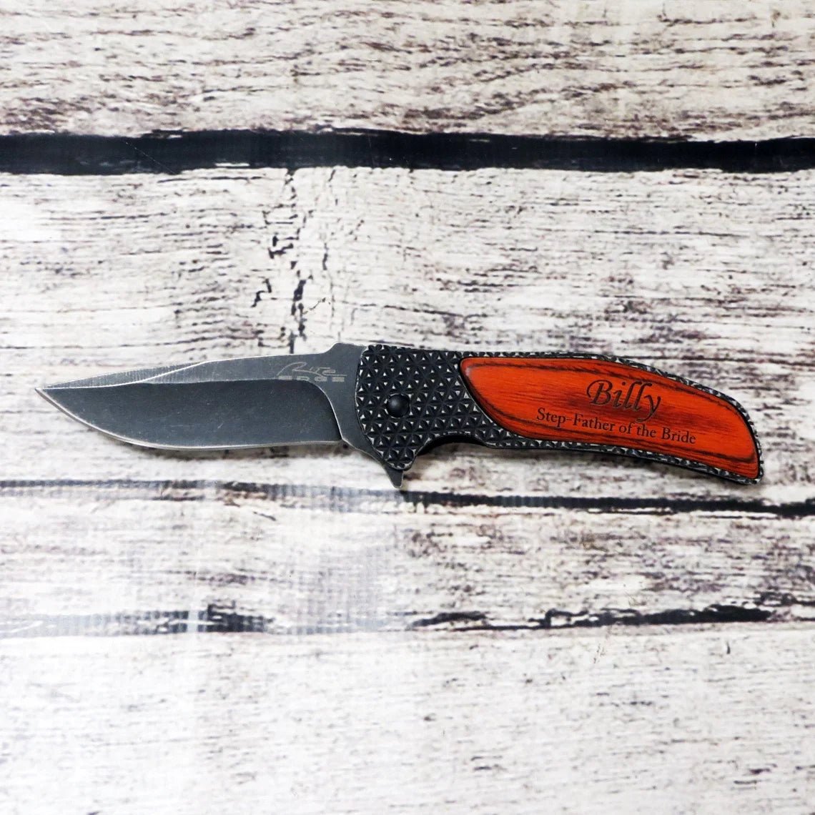 Unique Personalized Vintage Blade Customized Knife Gifts for Men by Groovy Guy