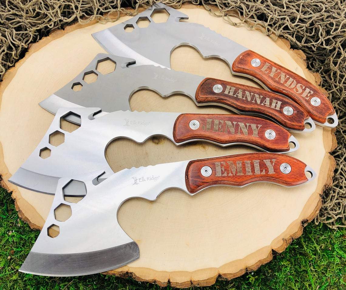 Unique Personalized Macho Hatchet Customized new Gifts for Men by Groovy Guy