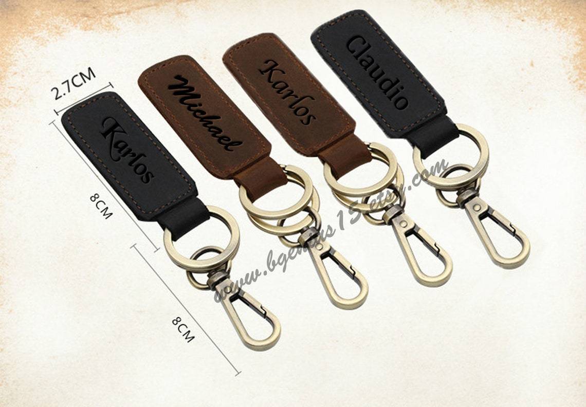 Unique Personalized Keychainz Customized new Gifts for Men by Groovy Guy