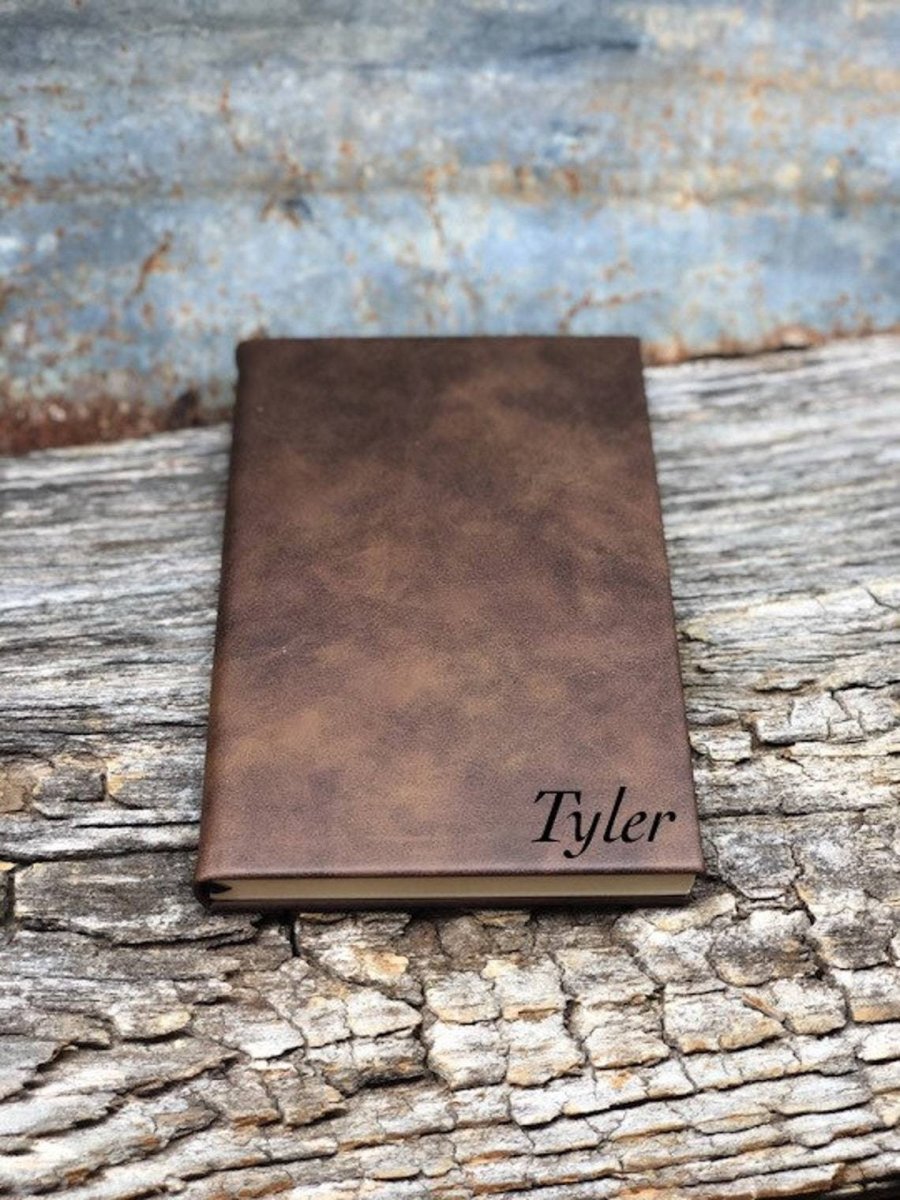 Unique Personalized Bullet Journal Customized Gifts for Men by Groovy Guy
