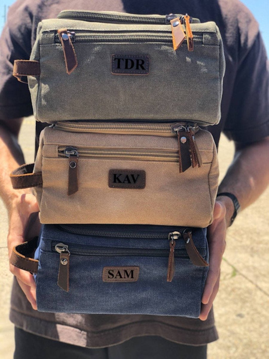 Unique Personalized King Dopp Personalized Toiletry Bag Customized Personalized Toiletry Bag Gifts for Men by Groovy Guy