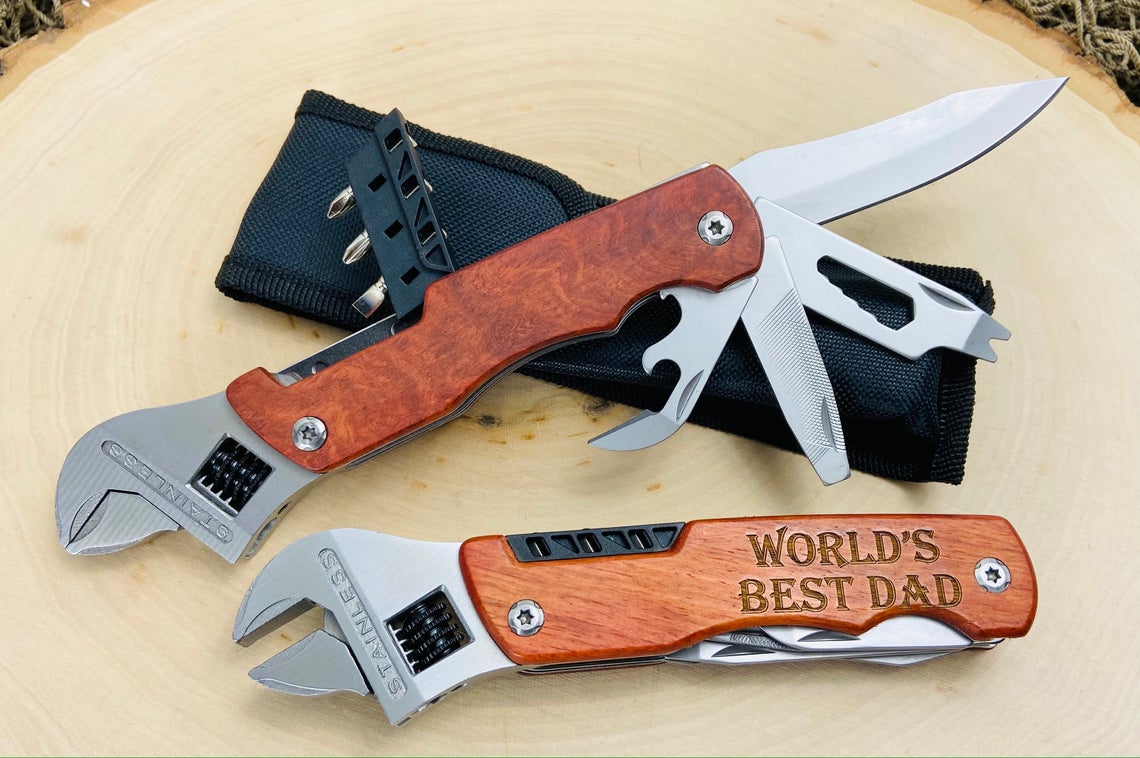 Unique Personalized Mr Fix It Customized Tools Gifts for Men by Groovy Guy