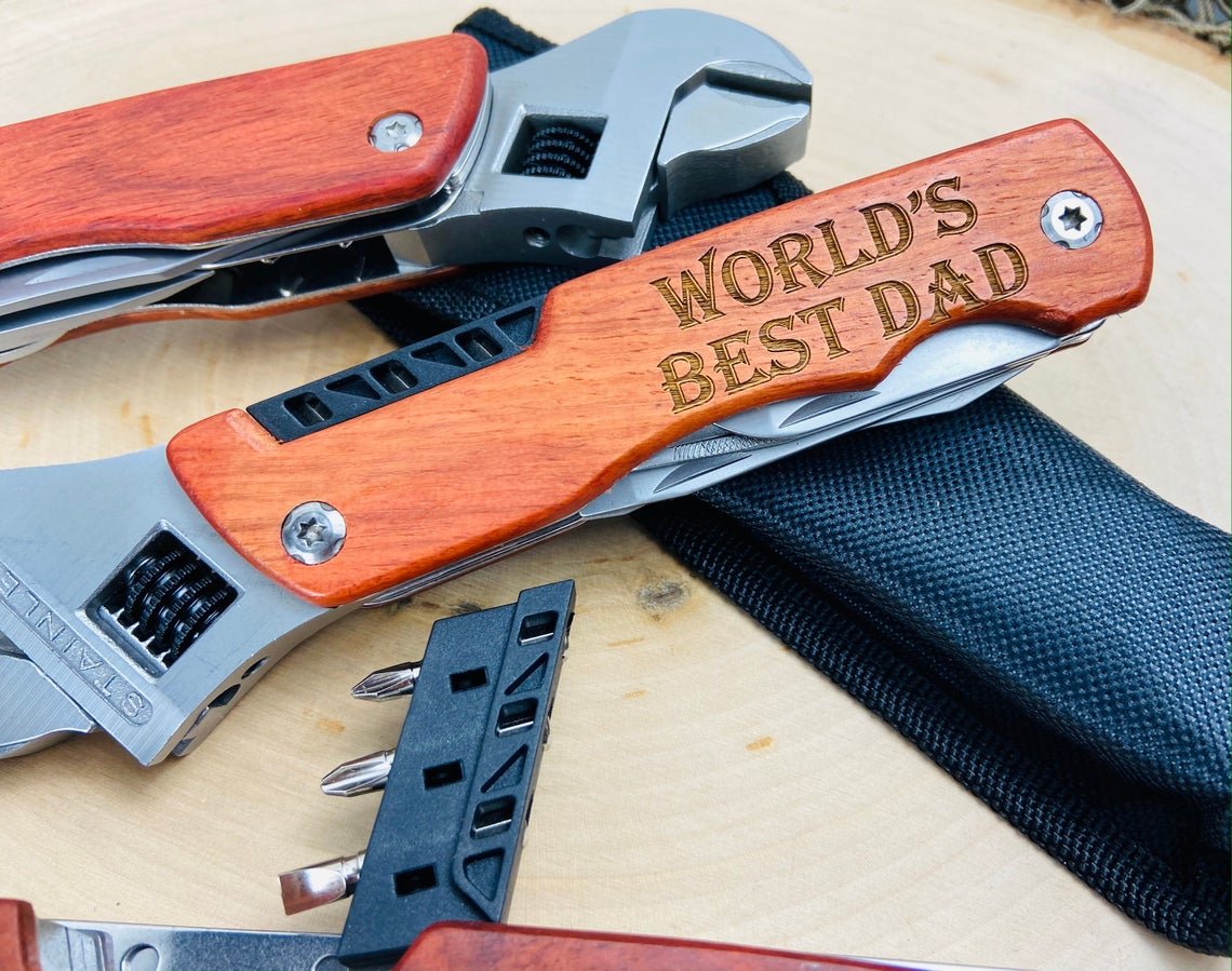 Unique Personalized Mr Fix It Customized Tools Gifts for Men by Groovy Guy