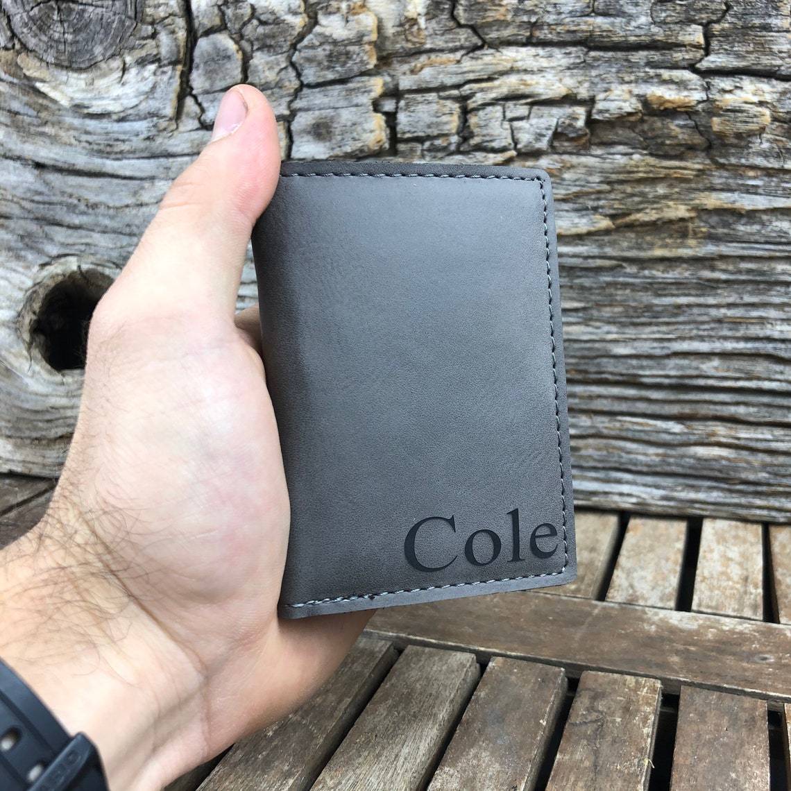 Unique Personalized Benjamin Bifold Customized Wallet Gifts for Men by Groovy Guy