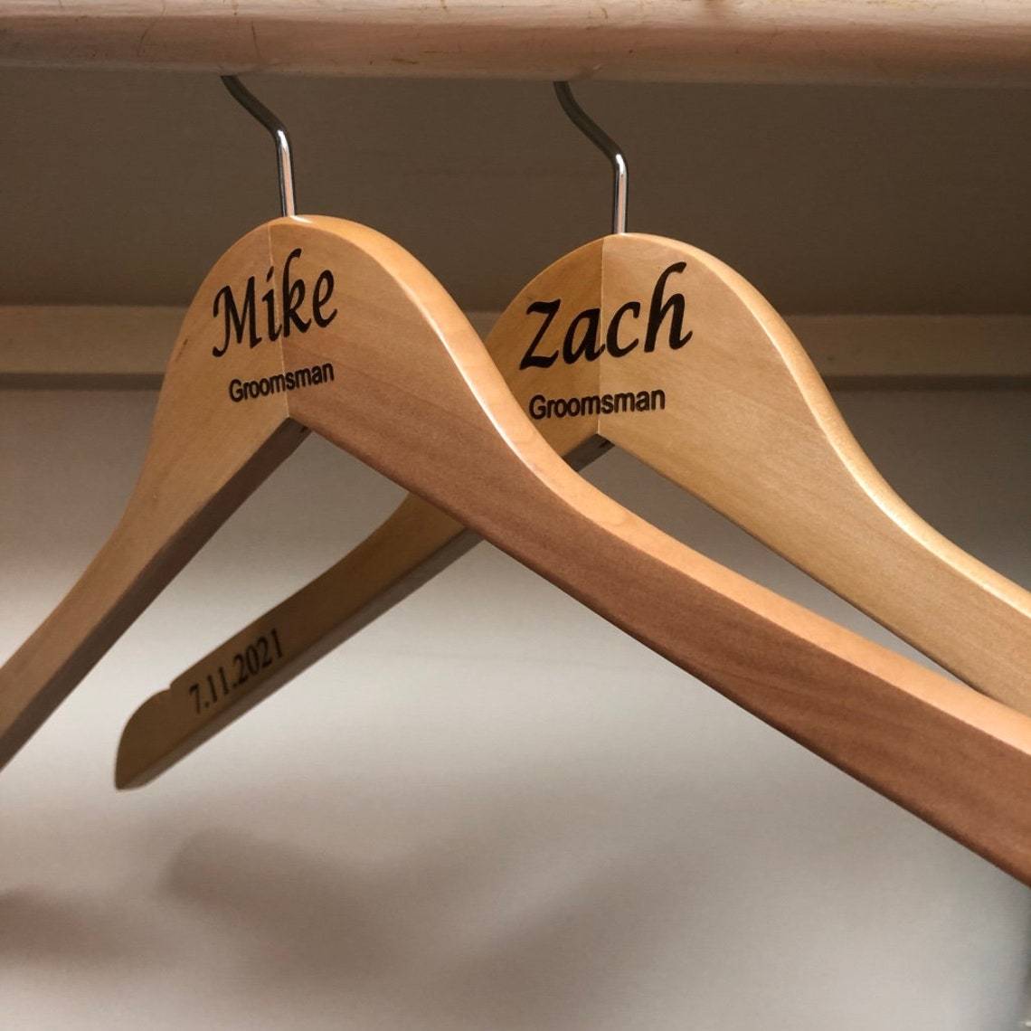 Unique Personalized Personalized Hanger Customized Gifts for Men by Groovy Guy