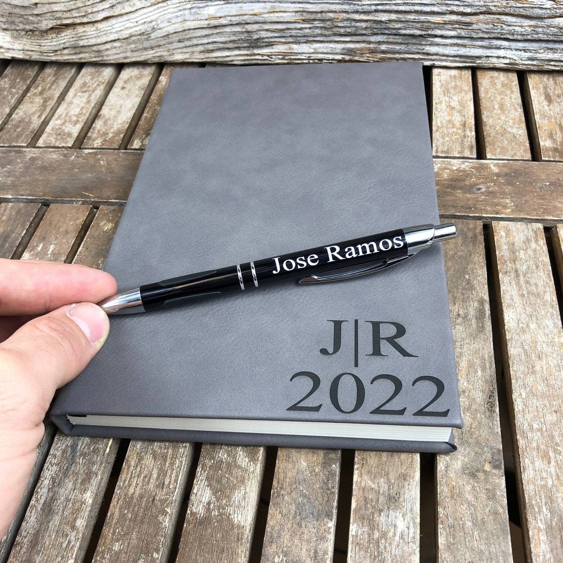 Unique Personalized Bullet Journal Customized Gifts for Men by Groovy Guy