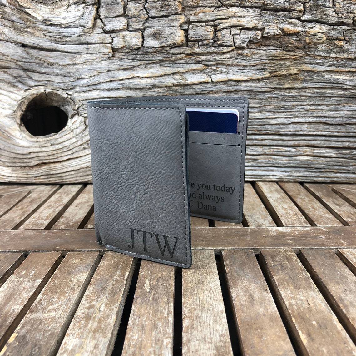 Unique Personalized Benjamin Bifold Customized Wallet Gifts for Men by Groovy Guy