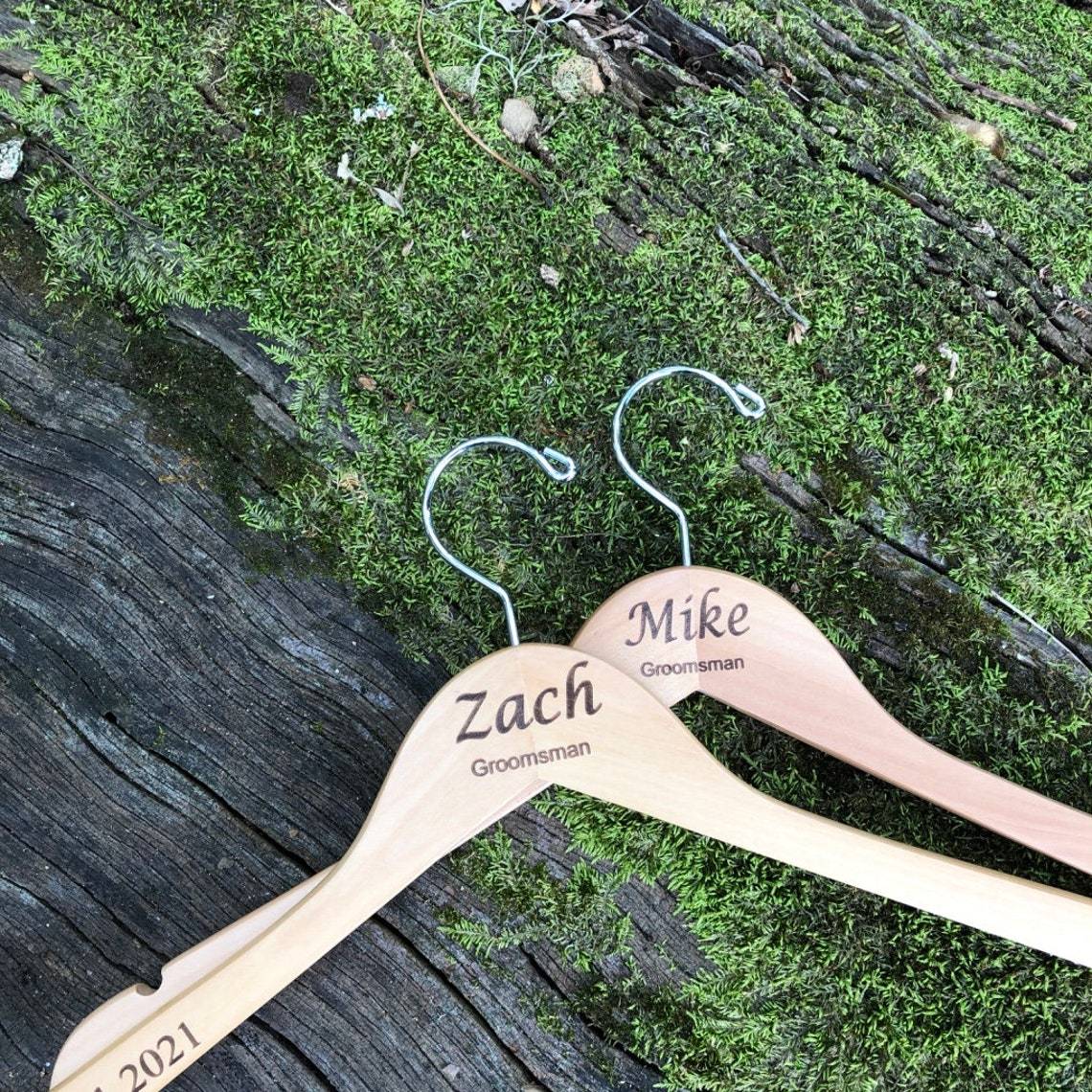 Unique Personalized Personalized Hanger Customized Gifts for Men by Groovy Guy