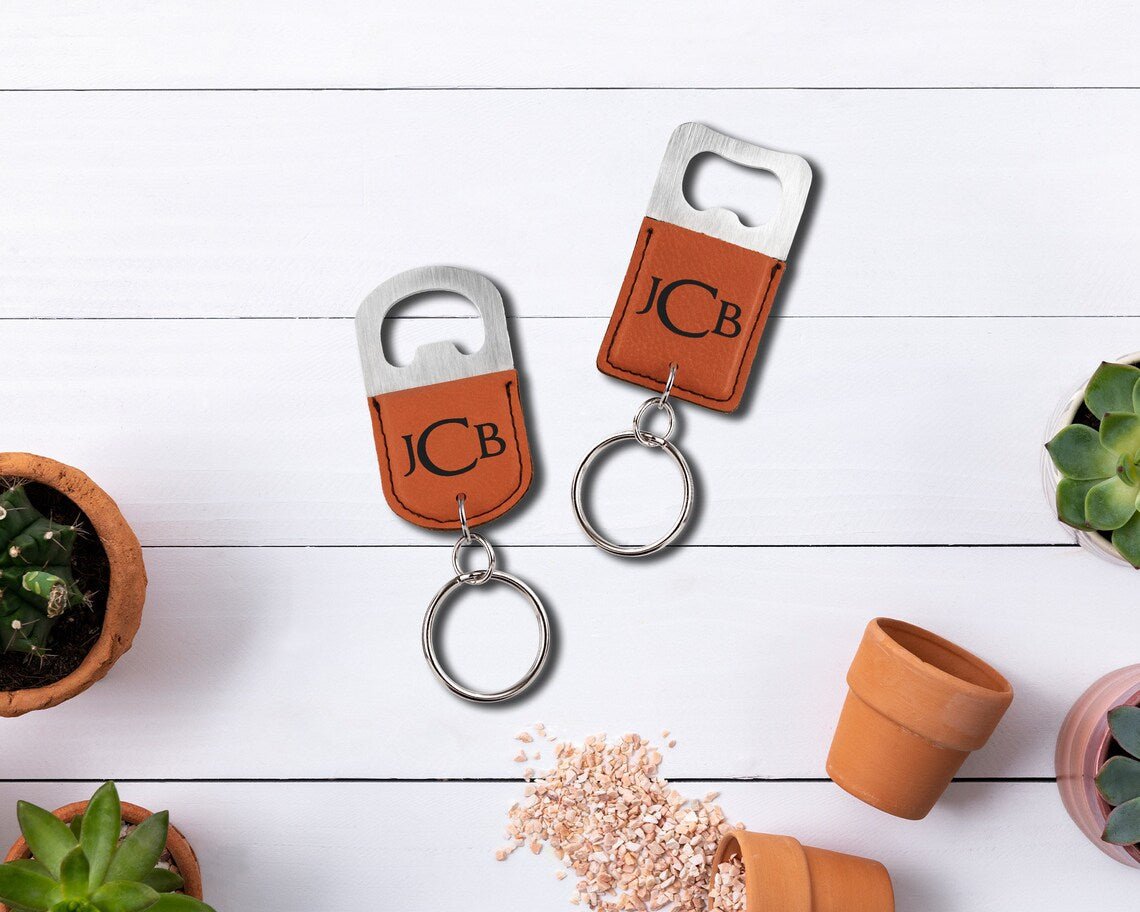 Unique Personalized Best Friend Key Chain Customized Bottle Openers Gifts for Men by Groovy Guy