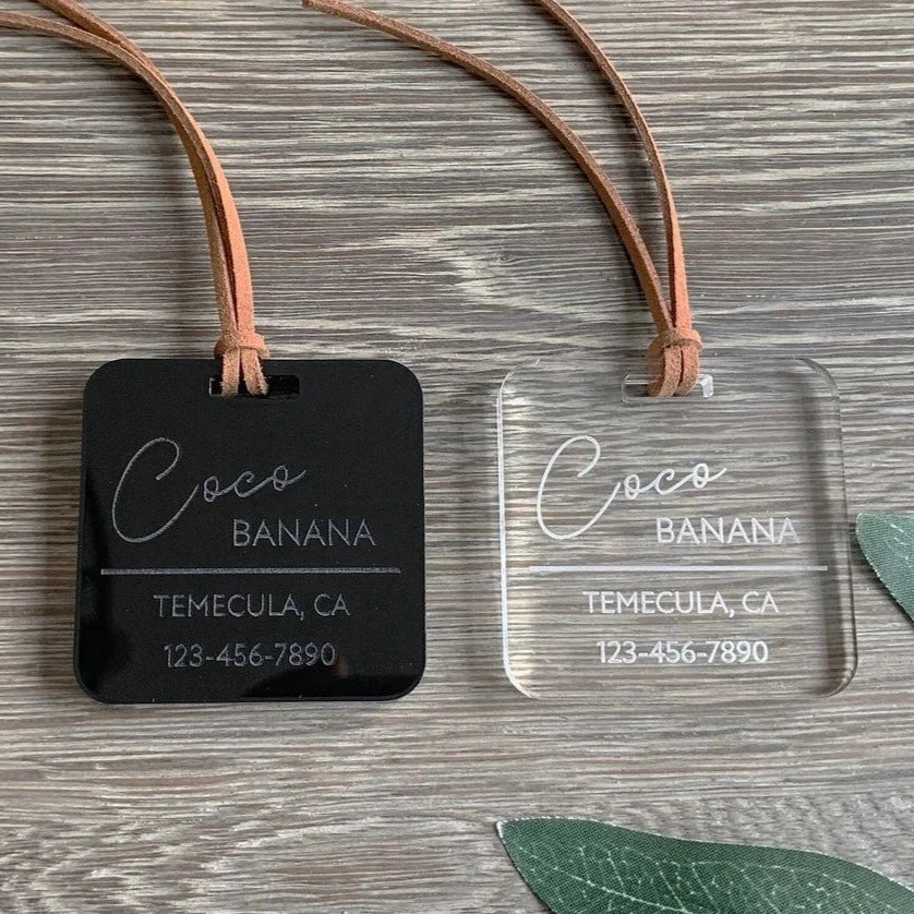 Unique Personalized Personalized Travel Tag Customized Travel Gifts Gifts for Men by Groovy Guy