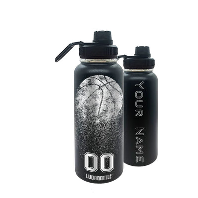 32oz Basketball Water Bottle