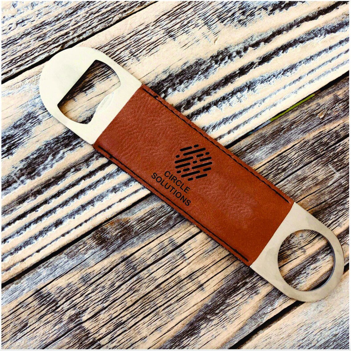 Unique Personalized Custom Logo Bottle Opener Customized Bottle Openers Gifts for Men by Groovy Guy