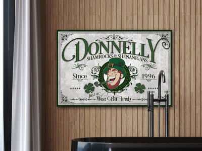 St Patrick Personalized Sign