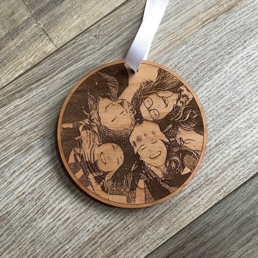 Unique Personalized Forever Family Ornament Customized Holiday Ornament Gifts for Men by Groovy Guy