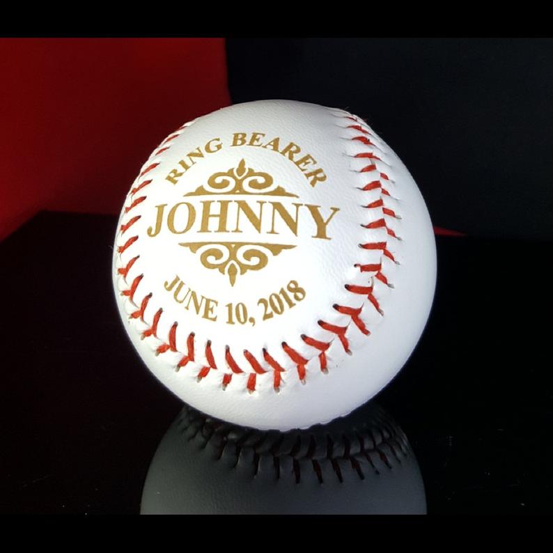 Unique Personalized Pitch Perfect Personalized Baseball Customized Baseball Gifts for Men by Groovy Guy