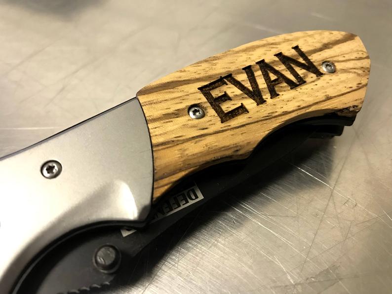Unique Personalized Cold Bladed Customized Gifts for Men by Groovy Guy
