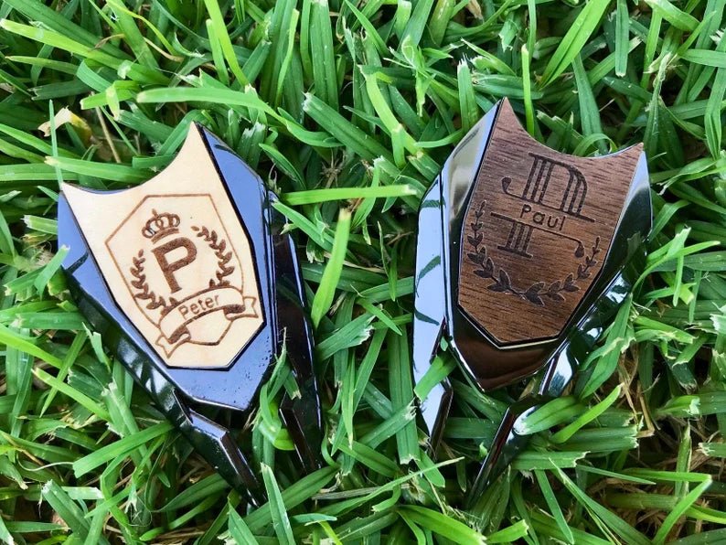 Unique Personalized Classy Custom Divot Tool & Ball Marker Customized Divot Tool Gifts for Men by Groovy Guy