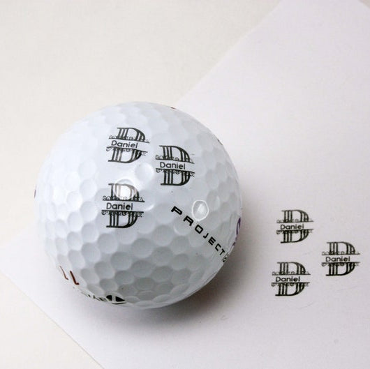 Personalized Wooden Golf Ball Stamp