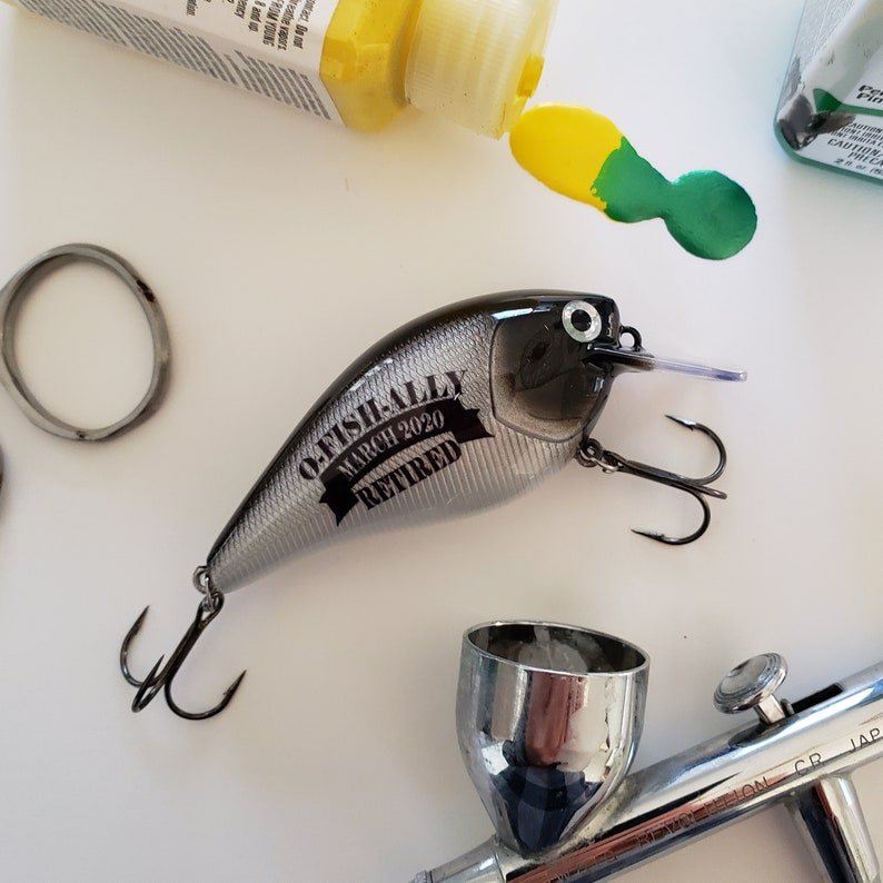 Unique Personalized Casting into Retirement Customized Retirement Gifts for Men by Groovy Guy