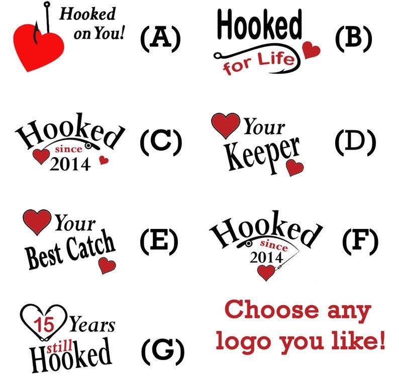 Unique Personalized Personalized Anniversary Fishing Gift Customized Fishing Baits & Lures Gifts for Men by Groovy Guy