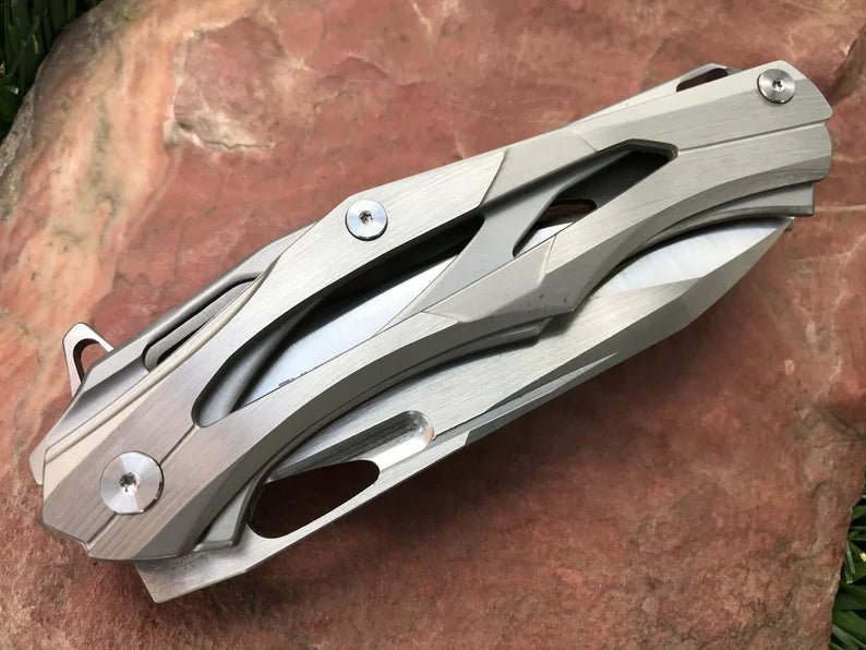 Unique Personalized Adamantium Blade Customized Knife Gifts for Men by Groovy Guy