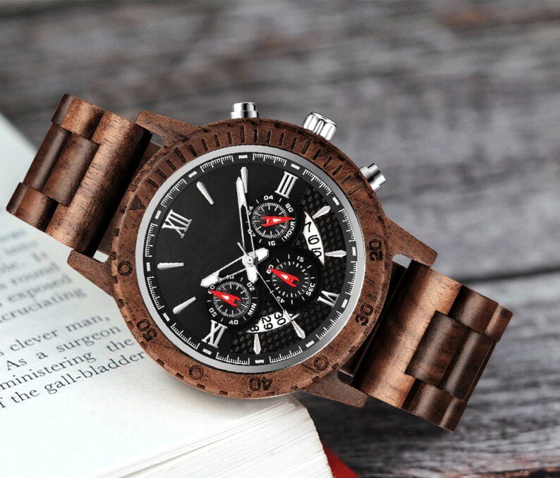 Unique Personalized Timber Time Customized Wearables Gifts for Men by Groovy Guy